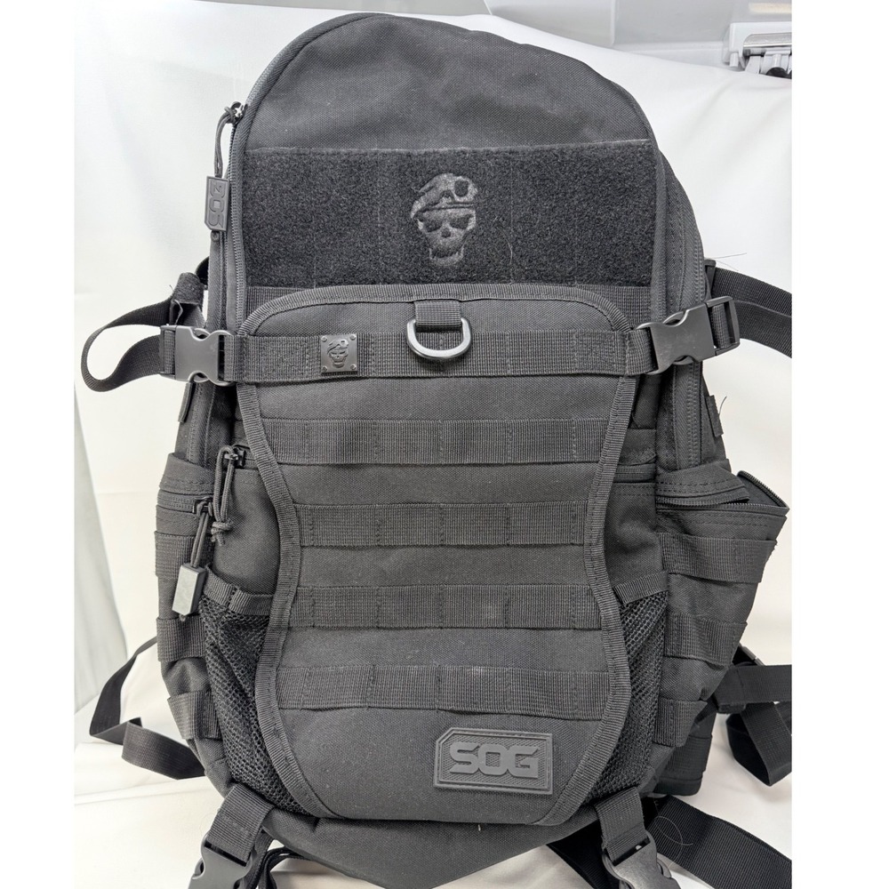 SOG Opord Tactical Daypack Backpack Black MOLLE Military Style Gear Bag
